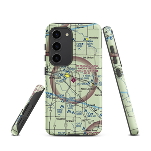 Mount Pleasant Municipal Airport (MPZ) VFR Sectional Samsung Phone Case