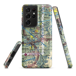 Mount Pleasant/Scottdale Airport (P45) VFR Sectional Samsung Phone Case