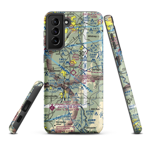 Mount Pleasant/Scottdale Airport (P45) VFR Sectional Samsung Phone Case