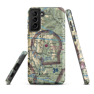 Mount Snow Airport (4V8) VFR Sectional Samsung Phone Case