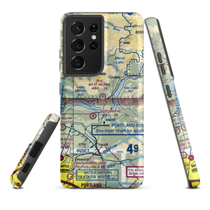 Mount St Helen's Aero Ranch Airport (WN10) VFR Sectional Samsung Phone Case