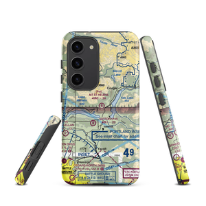 Mount St Helen's Aero Ranch Airport (WN10) VFR Sectional Samsung Phone Case