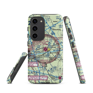 Mount Sterling Montgomery County Airport (IOB) VFR Sectional Samsung Phone Case