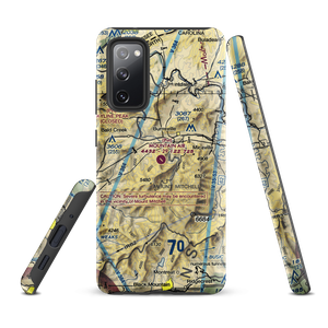 Mountain Air Airport (2NC0) VFR Sectional Samsung Phone Case