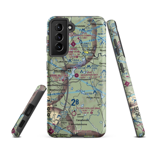 Mountain Bay Air Park Inc Airport (PA49) VFR Sectional Samsung Phone Case