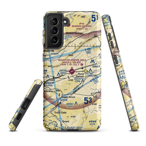 Mountain Empire Airport (MKJ) VFR Sectional Samsung Phone Case