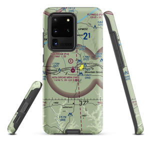 Mountain Grove Memorial Airport (1MO) VFR Sectional Samsung Phone Case