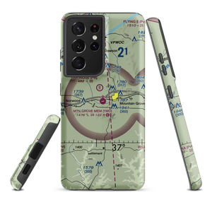 Mountain Grove Memorial Airport (1MO) VFR Sectional Samsung Phone Case