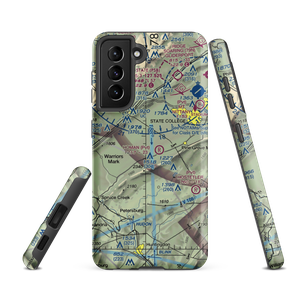 Mountain Hide-Away Airport (3PS4) VFR Sectional Samsung Phone Case