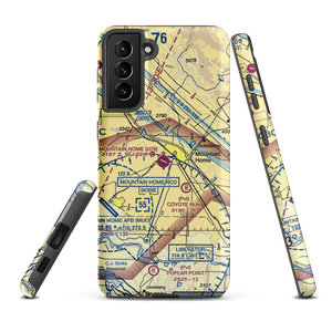 Mountain Home Municipal Airport (U76) VFR Sectional Samsung Phone Case