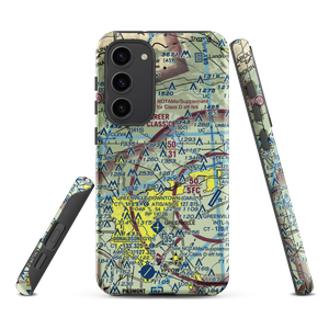 Mountain Ridge Airport (25SC) VFR Sectional Samsung Phone Case