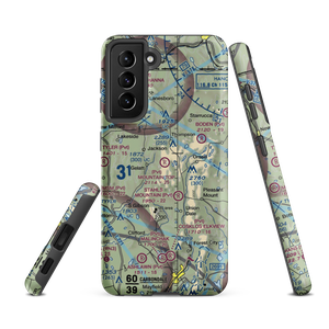 Mountain Top Airport (4PS4) VFR Sectional Samsung Phone Case