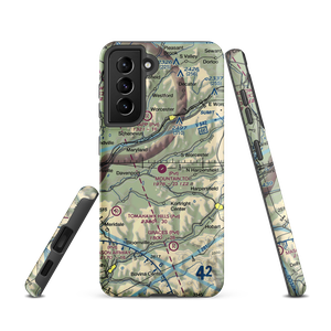 Mountain Top Airport (NY02) VFR Sectional Samsung Phone Case