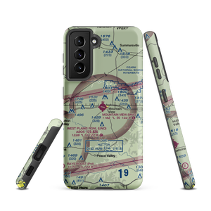 Mountain View Airport (MNF) VFR Sectional Samsung Phone Case