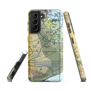 Mountain View Airstrip (HI23) VFR Sectional Samsung Phone Case