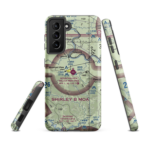 Mountain View Wilcox Memorial Field (7M2) VFR Sectional Samsung Phone Case