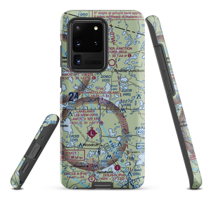 Moving Cloud Island Seaplane Base (1WI2) VFR Sectional Samsung Phone Case
