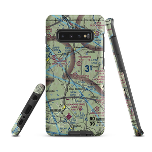 MSM Airport (PS50) VFR Sectional Samsung Phone Case