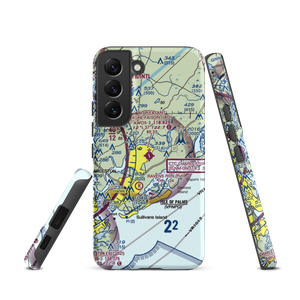 Mt Pleasant Regional-Faison field (LRO) VFR Sectional Samsung Phone Case