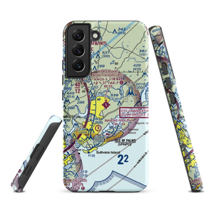 Mt Pleasant Regional-Faison field (LRO) VFR Sectional Samsung Phone Case