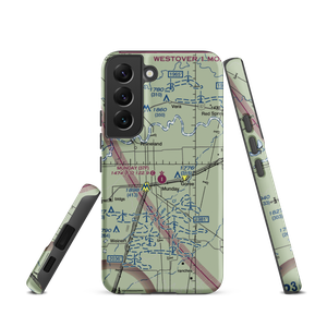 Munday Municipal Airport (37F) VFR Sectional Samsung Phone Case