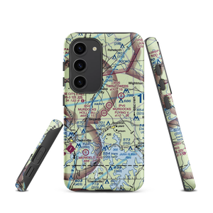 Murdock's Holly Bu Airport (23VG) VFR Sectional Samsung Phone Case