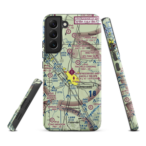 Murfreesboro Municipal Airport (MBT) VFR Sectional Samsung Phone Case