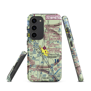 Murfreesboro Municipal Airport (MBT) VFR Sectional Samsung Phone Case