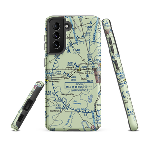 Murphey Flying Service Airport (MS22) VFR Sectional Samsung Phone Case