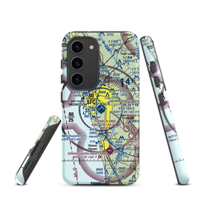 Muskegon County Airport (MKG) VFR Sectional Samsung Phone Case