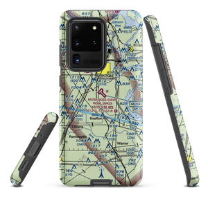 Muskogee-Davis Regional Airport (MKO) VFR Sectional Samsung Phone Case