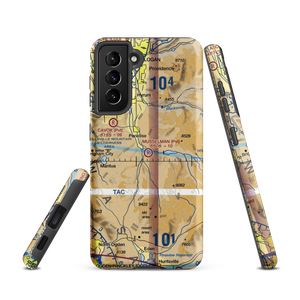 Musselman Airstrip (UT01) VFR Sectional Samsung Phone Case