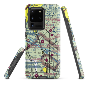 Mustang Airport (2CL9) VFR Sectional Samsung Phone Case