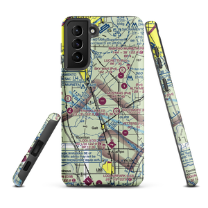 Mustang Airport (2CL9) VFR Sectional Samsung Phone Case
