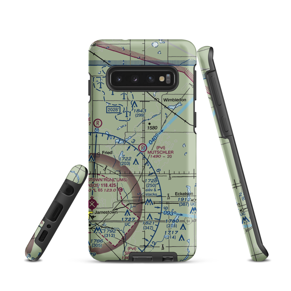 Mutschler Field (ND89) VFR Sectional Samsung Phone Case Samsung Galaxy S10 model shown