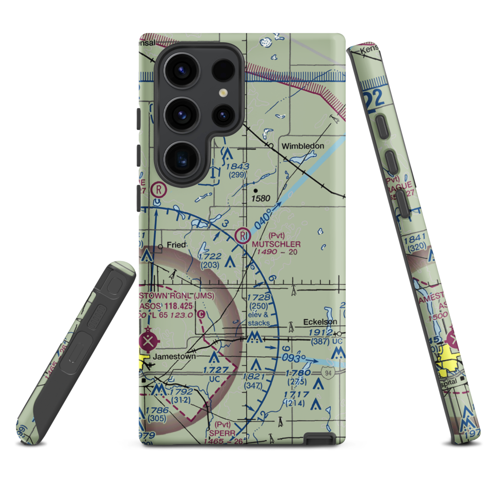 Mutschler Field (ND89) VFR Sectional Samsung Phone Case Samsung Galaxy S23 Ultra model shown