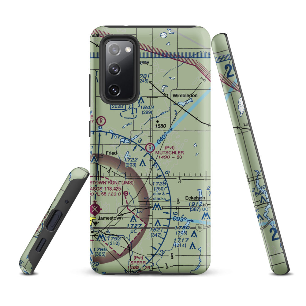 Mutschler Field (ND89) VFR Sectional Samsung Phone Case Samsung Galaxy S20 FE model shown