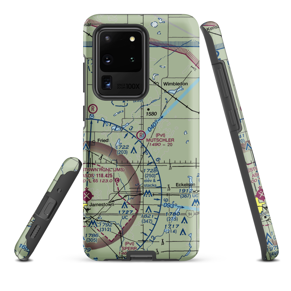 Mutschler Field (ND89) VFR Sectional Samsung Phone Case Samsung Galaxy S20 Ultra model shown