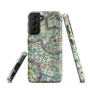 My Place Airport (3OH7) VFR Sectional Samsung Phone Case