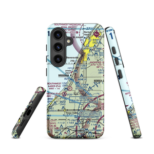 Myers Airport (MI25) VFR Sectional Samsung Phone Case