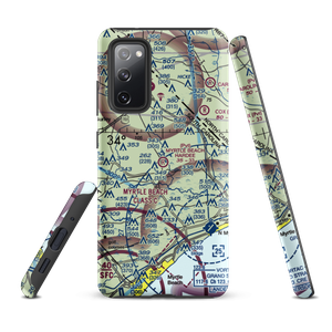 Myrtle Beach Hardee Airpark (SC21) VFR Sectional Samsung Phone Case