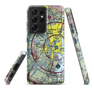 Mystery Farm Airport (RI20) VFR Sectional Samsung Phone Case