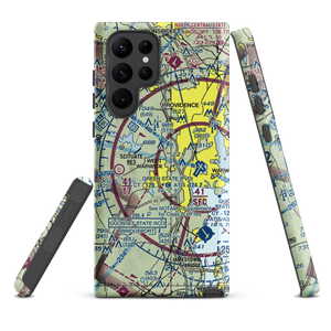 Mystery Farm Airport (RI20) VFR Sectional Samsung Phone Case