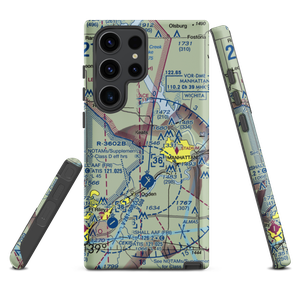 N & N Airport (49KS) VFR Sectional Samsung Phone Case