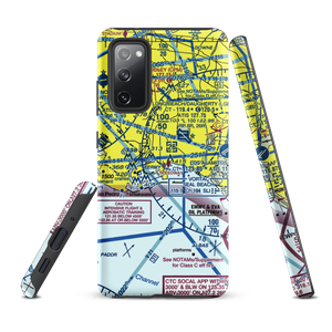 Naa Long Beach Port Helistop (42L) VFR Sectional Samsung Phone Case