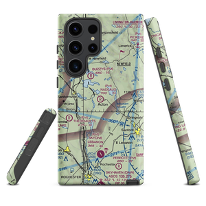 Nadeau's Airfield (02ME) VFR Sectional Samsung Phone Case