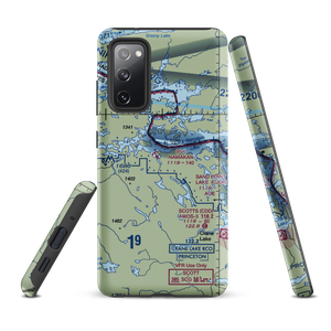 Namakan Seaplane Base (57MN) VFR Sectional Samsung Phone Case