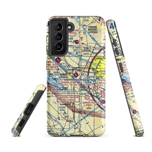 Nampa Municipal Airport (MAN) VFR Sectional Samsung Phone Case