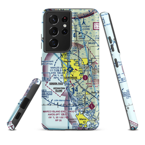 Naples Municipal Airport (APF) VFR Sectional Samsung Phone Case