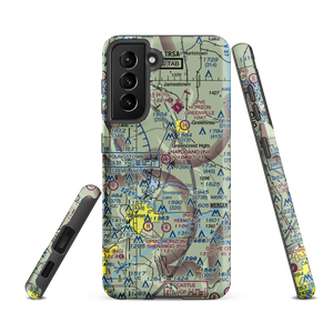 Napodano Airport (1PN1) VFR Sectional Samsung Phone Case